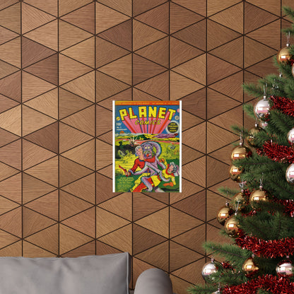 Planet Comics #2 Matte Vertical Posters