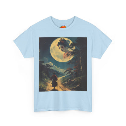 Travelling Samurai w/Full Moon Geisha T-Shirt