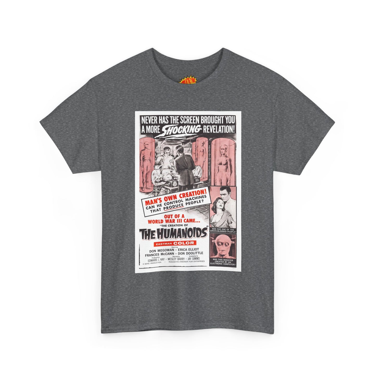 The Creation of the Humanoids Movie Poster T-Shirt *Multiple Colors*
