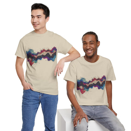 Nebula Space Art Graphic Tee Shirt