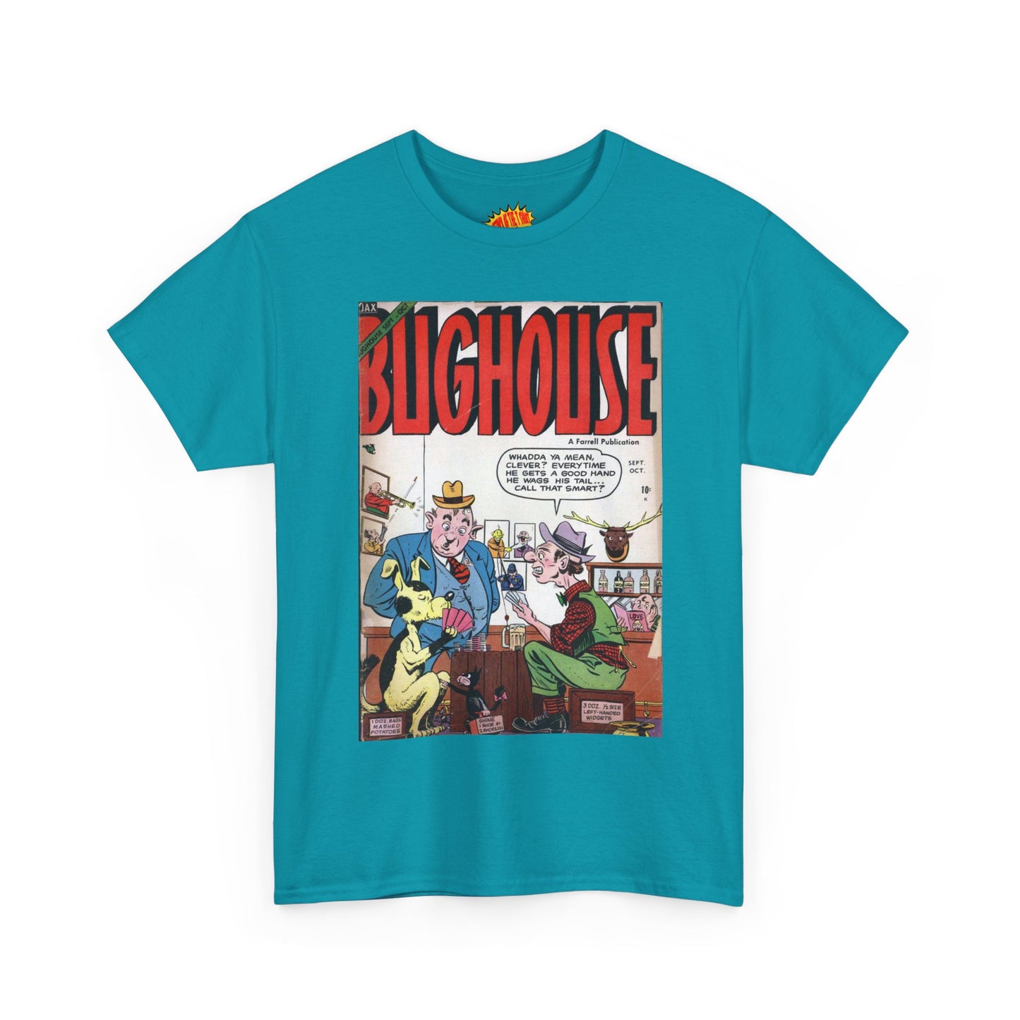 Bughouse September - October Comic Tee Shirt *Multiple Colors*