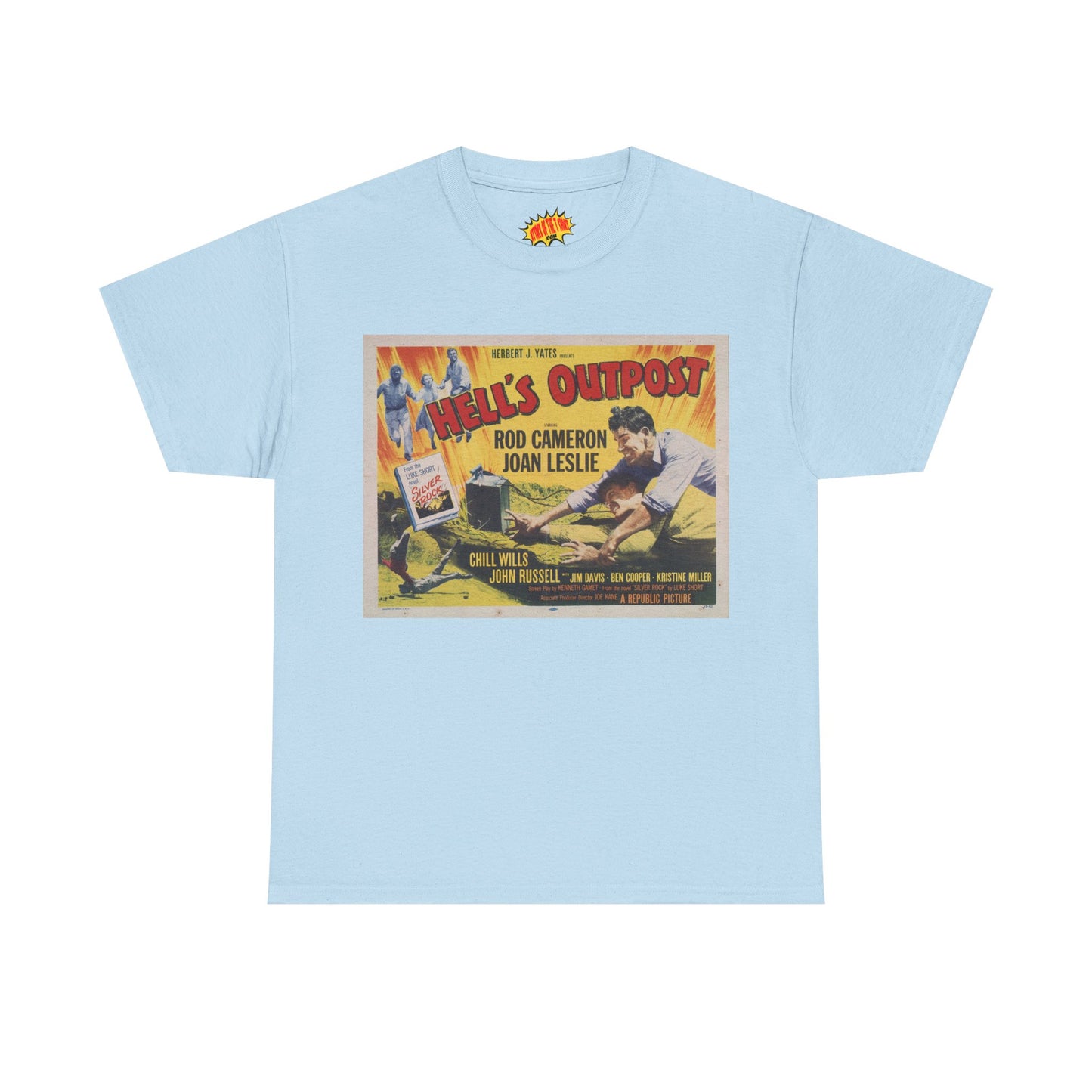 Hell's Outpost Movie Poster T-Shirt *Multiple Colors*
