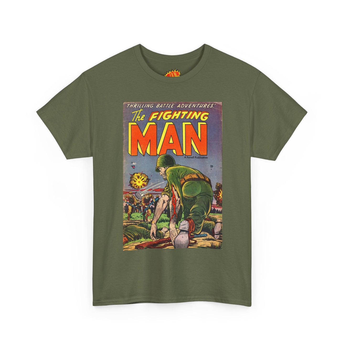 The Fighting Man January Comic Tee Shirt *Multiple Colors*