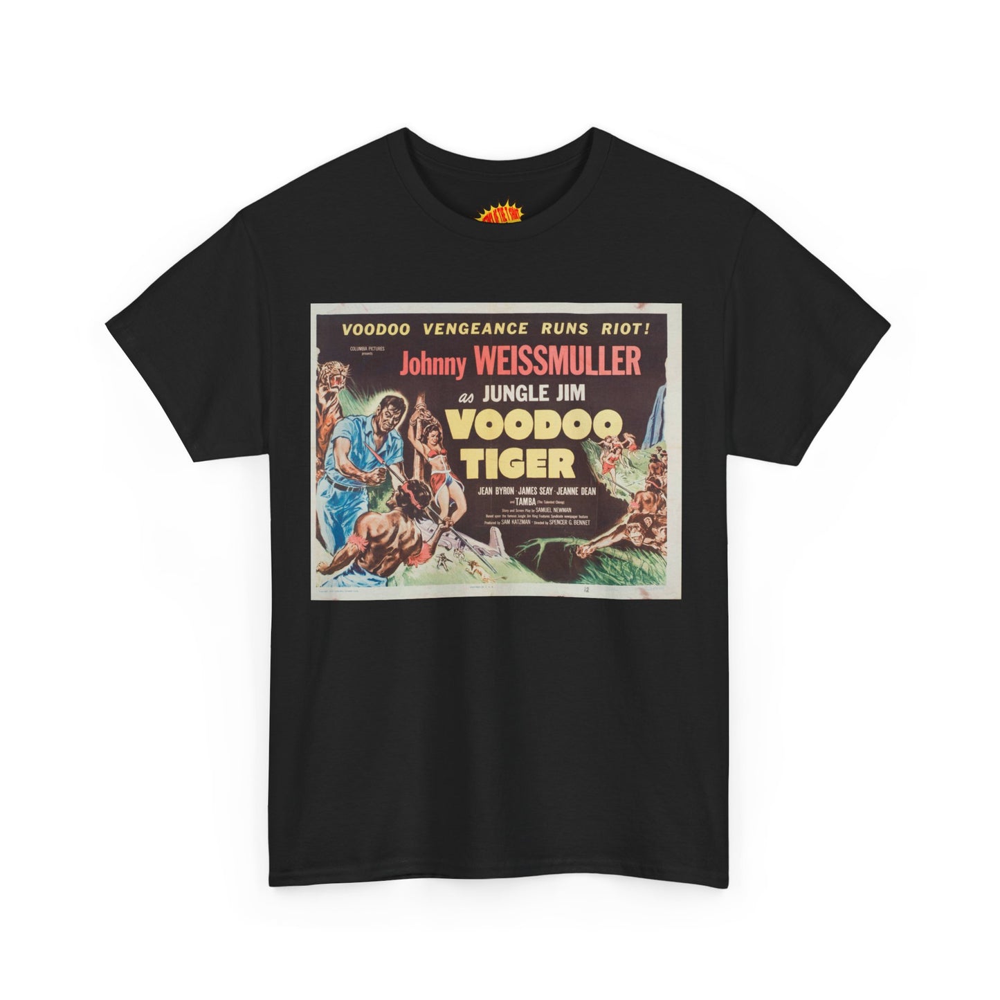 Voodoo Tiger Movie Poster T-Shirt *Multiple Colors*