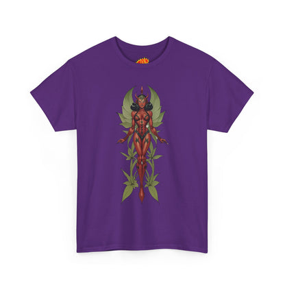 Flower Succubus Woman Fantasy Nature T-Shirt