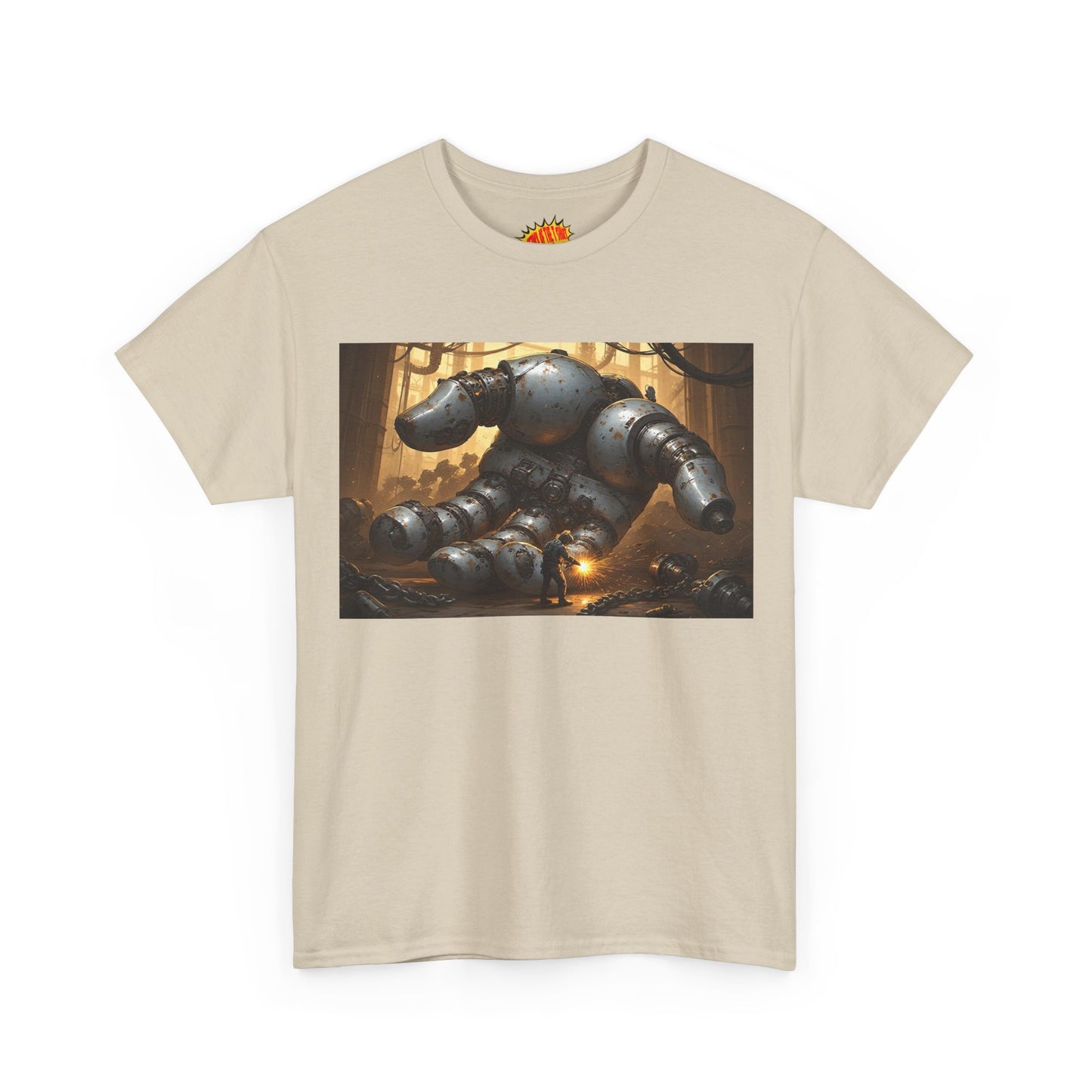 Anime Factory Welder w/Mech Hand T-Shirt *Multiple Colors*