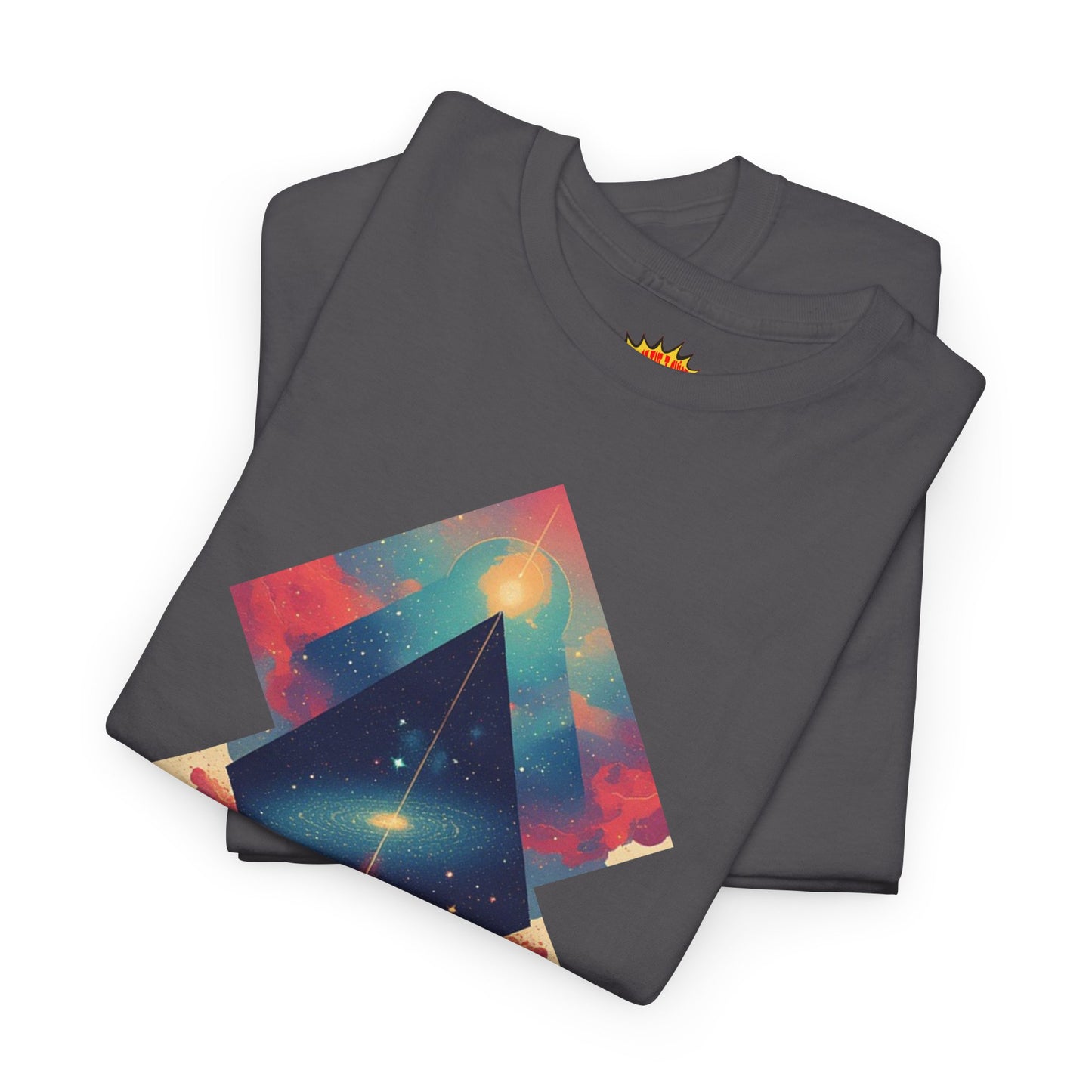 Geometric Shape Galaxy Graphic Space Art Tee Shirt *Multiple Colors*