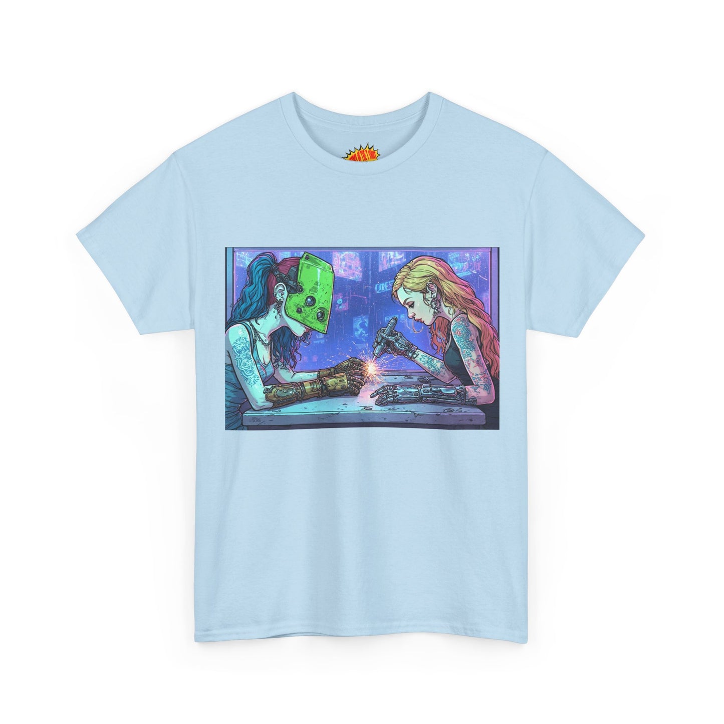 Robot Hands Manicure Cyberpunk T-Shirt *Multiple Colors*
