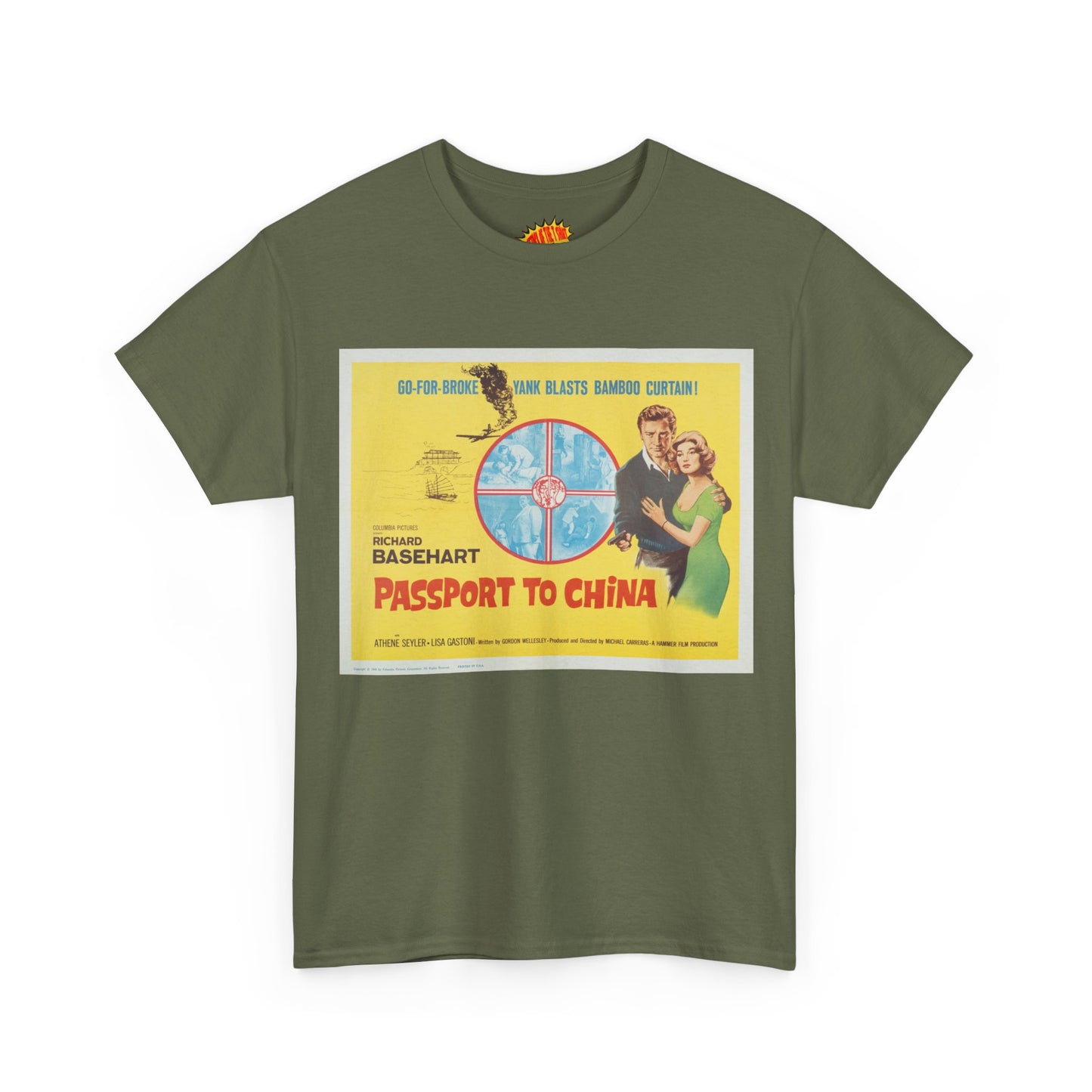 Passport to China Movie Poster T-Shirt *Multiple Colors*