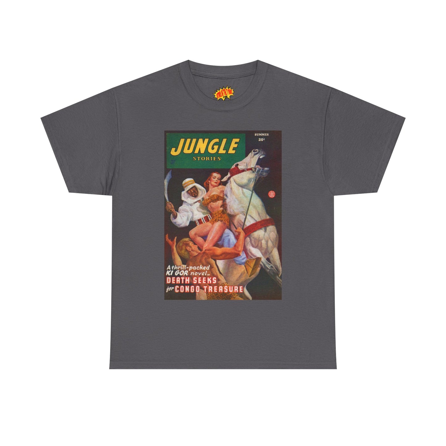 Jungle Stories Summer Comic Tee Shirt *Multiple Colors*