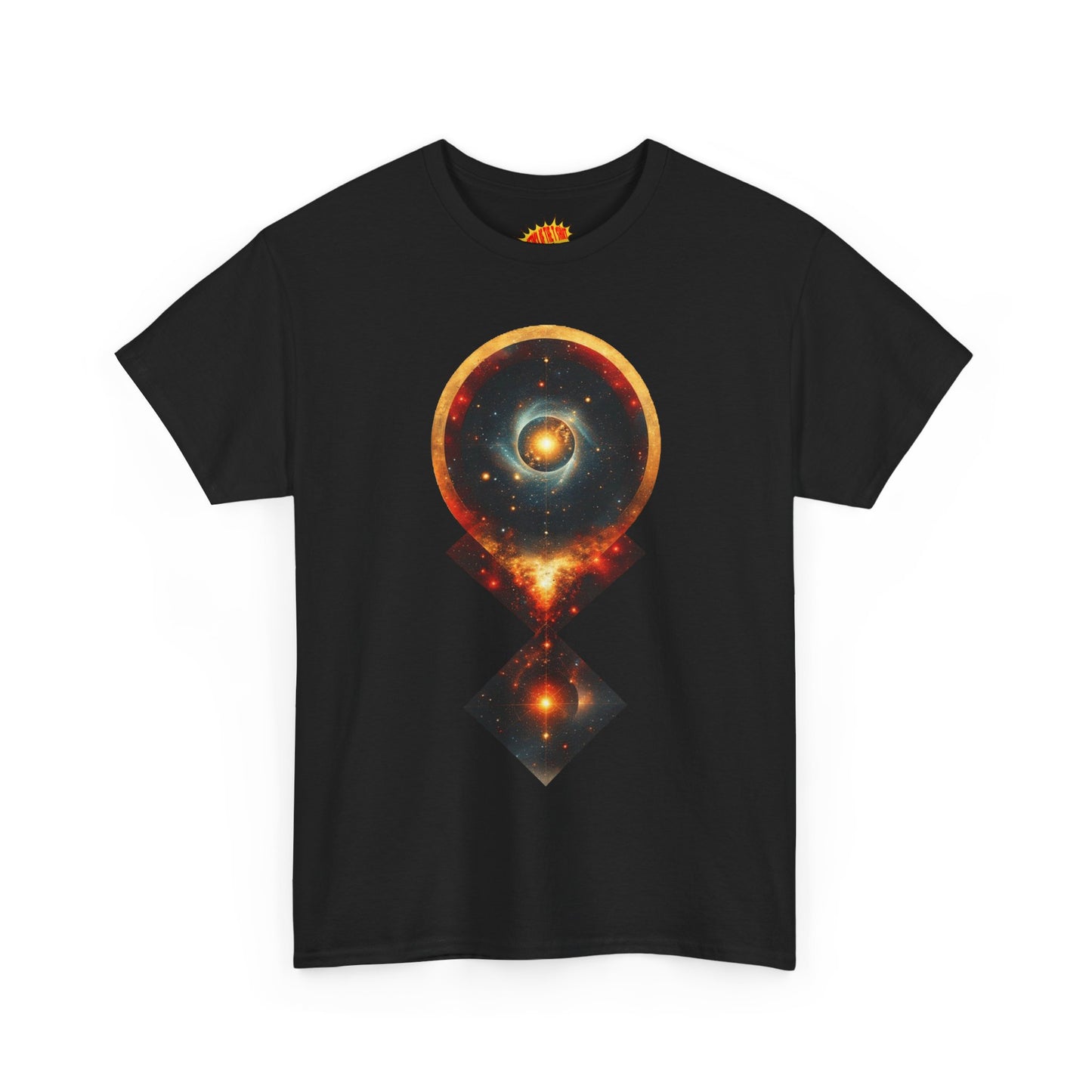 Geometric Space Nebula Graphic Art Tee Shirt *Multiple Colors*