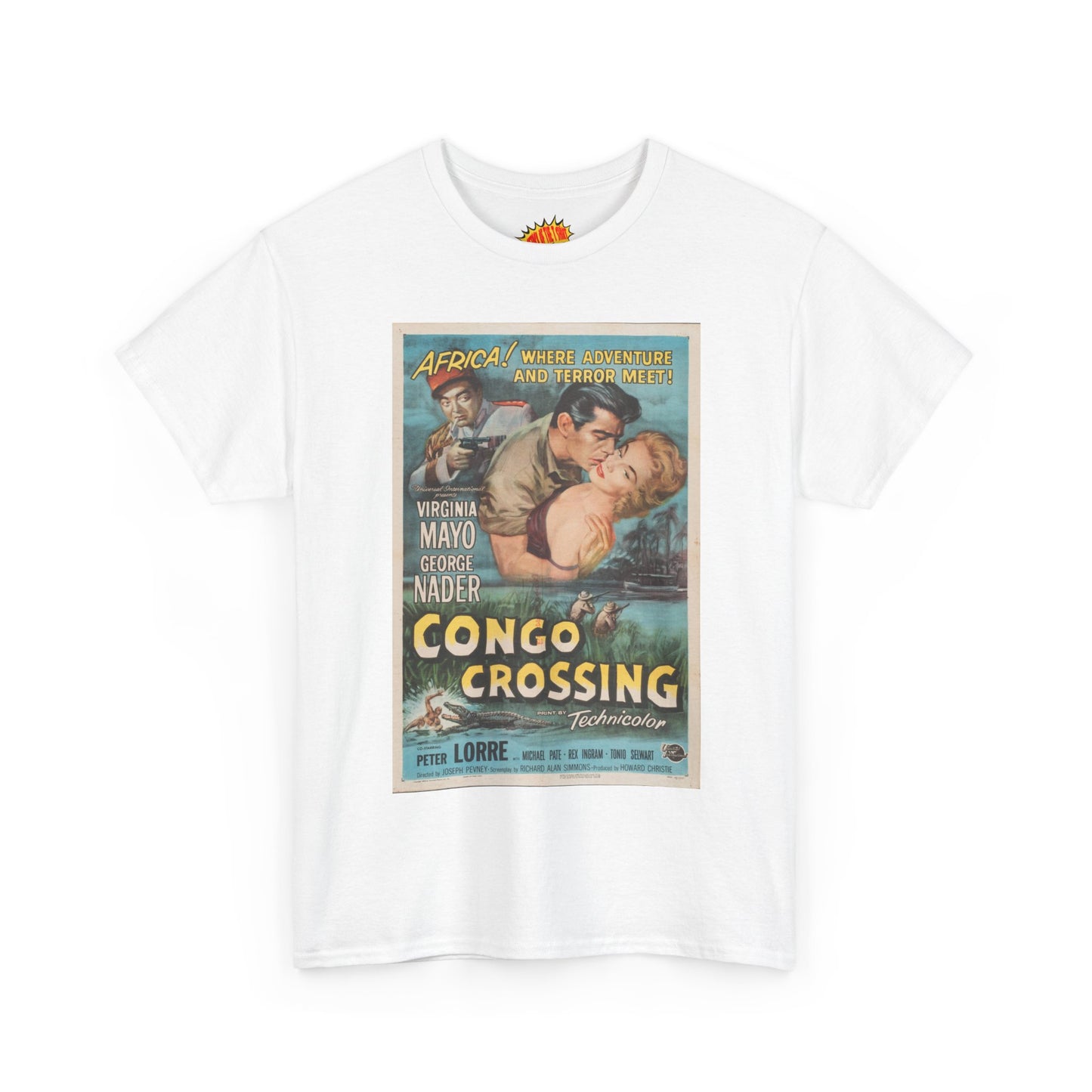 Congo Crossing Movie Poster T-Shirt *Multiple Colors*