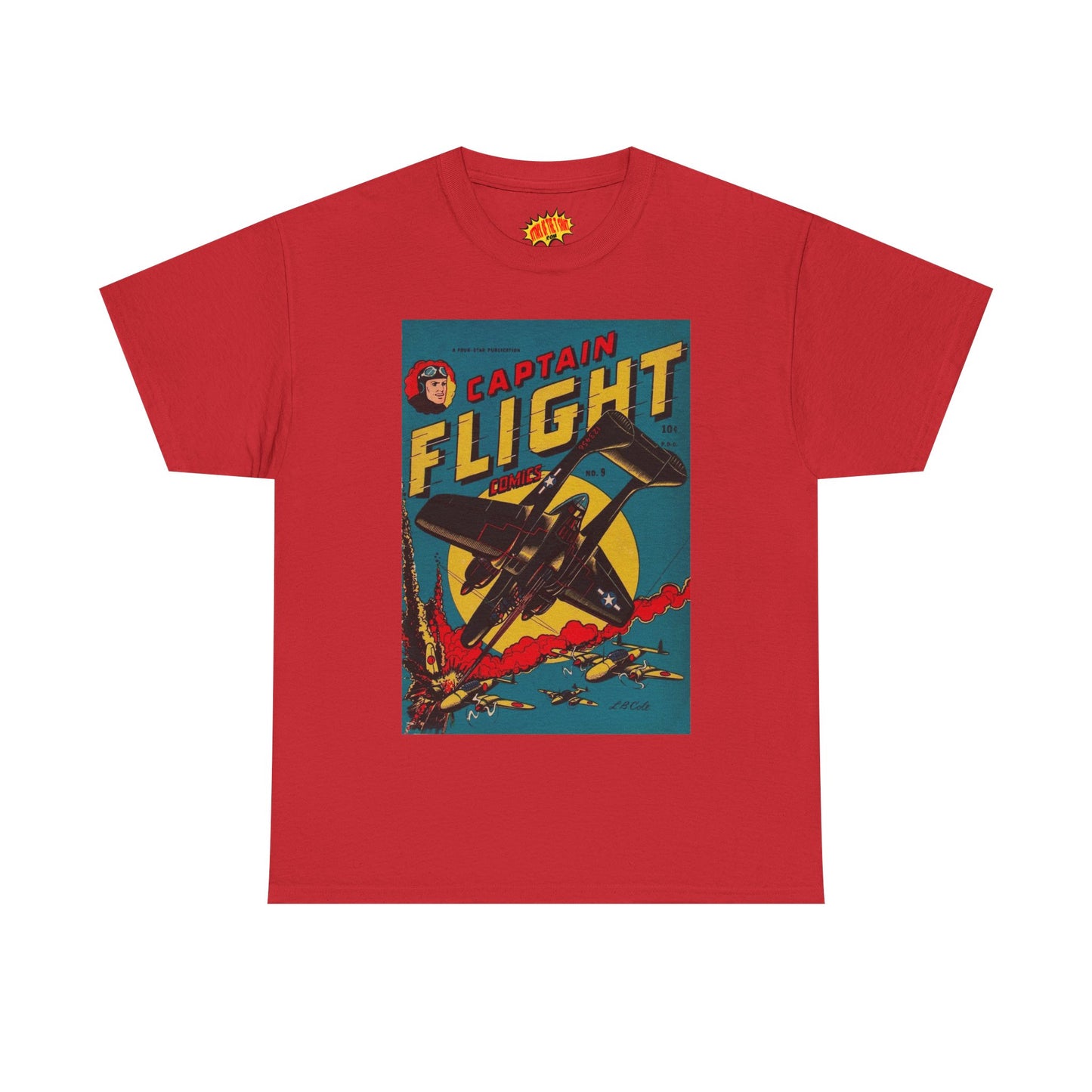 Captain Flight No. 9 Comic Tee Shirt *Multiple Colors*