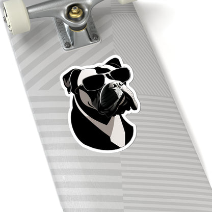 Dog with Sunglasses Stickers
