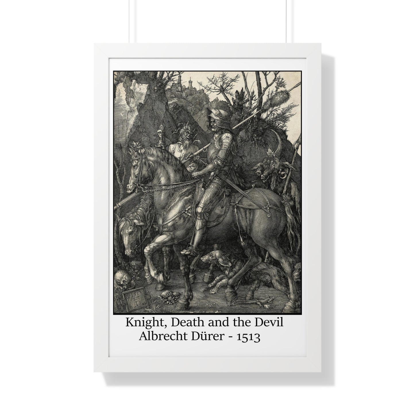 Knight, Death and the Devil - Albrecht Durer, 1513.