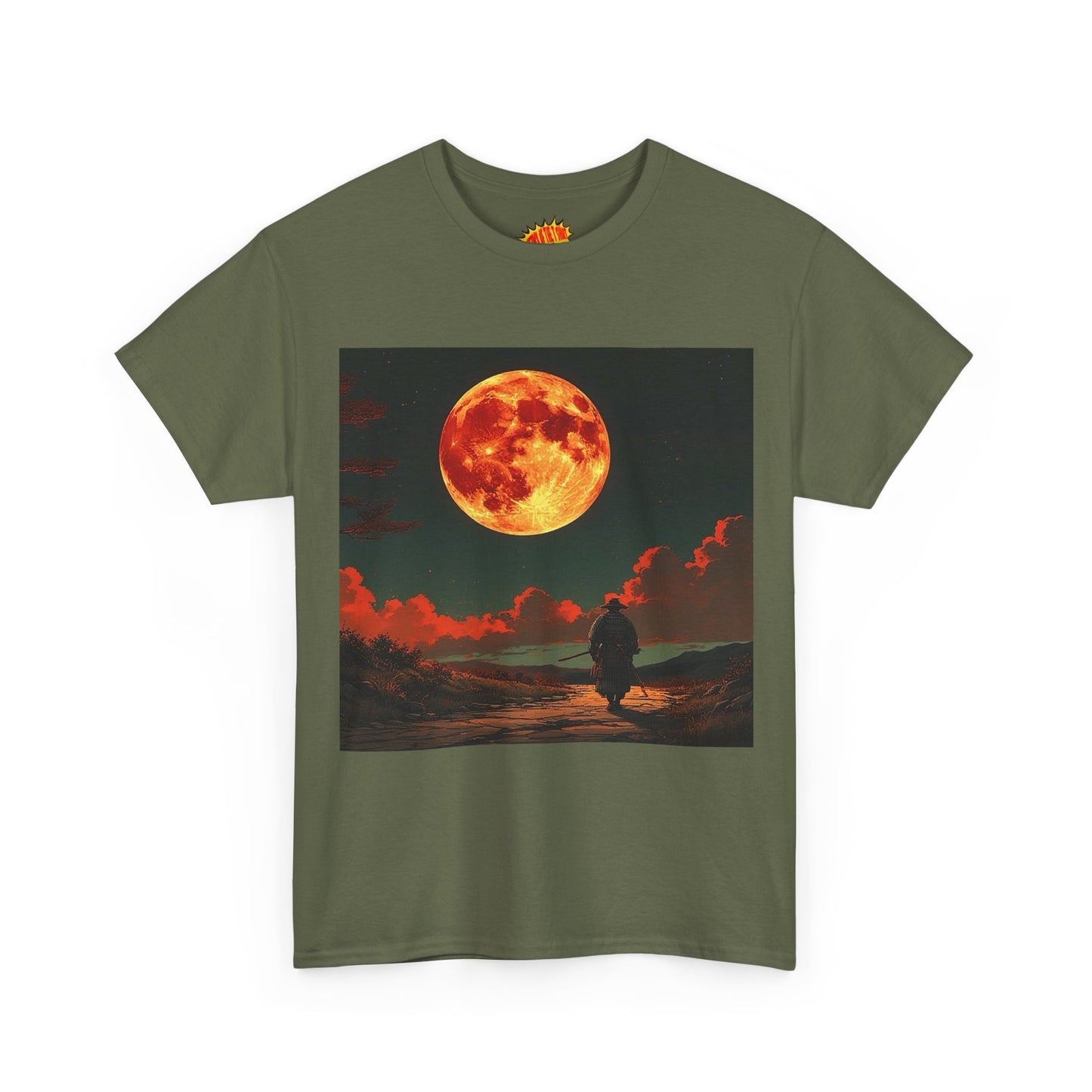 Samurai Blood Moon T-Shirt *Multiple Colors*