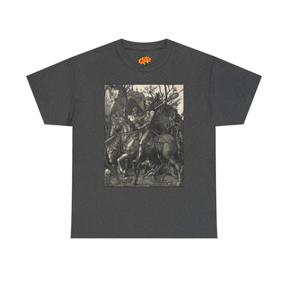 Knight. Death and the Devil - Albrecht Durer. Heavy Cotton Tee Many Colors/Sizes