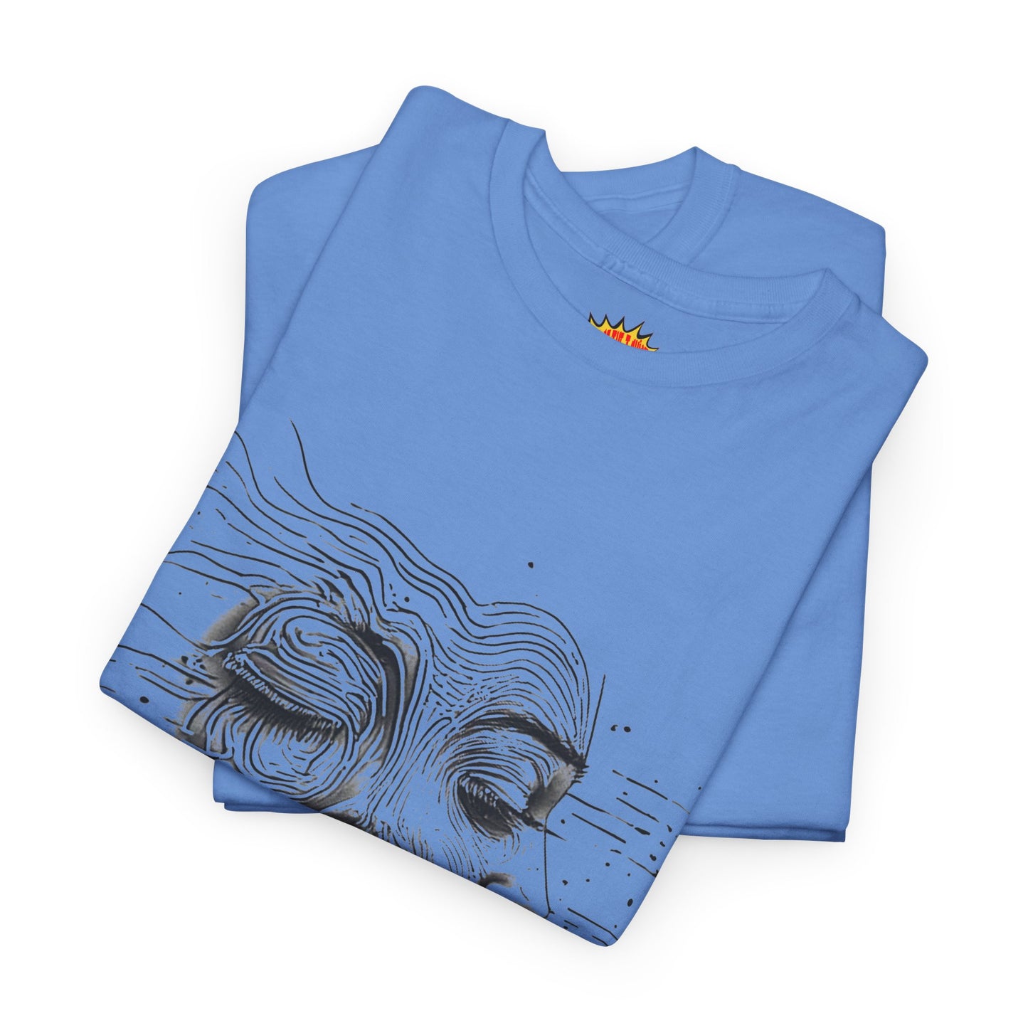 Line Drawing Graphic Art Faces Tee Shirt *Multiple Colors*