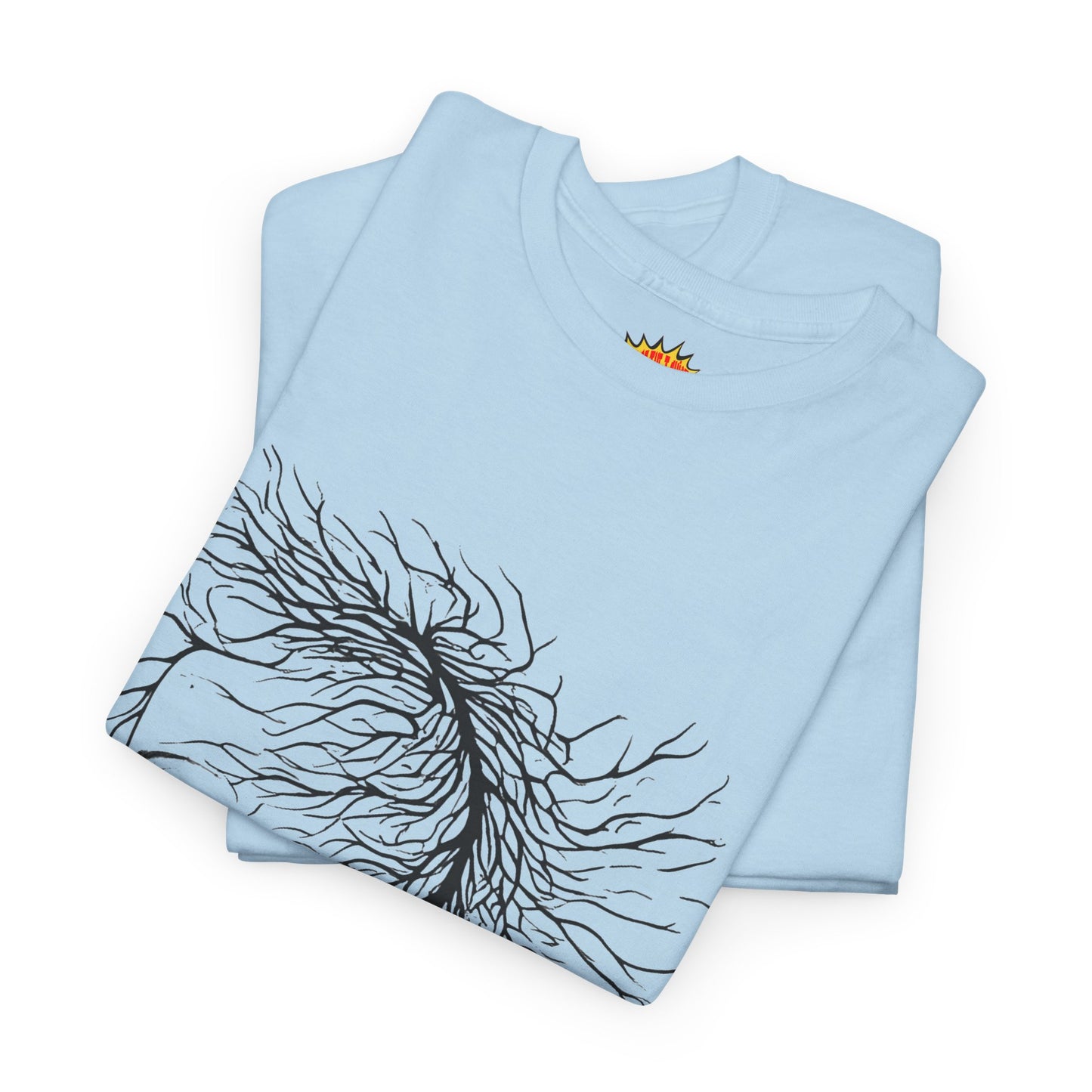Capillary Face Line Drawing Graphic Art Tee Shirt *Multiple Colors*