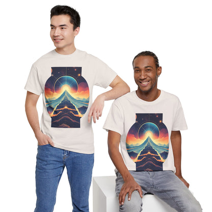Cosmic Stairway Galaxy Graphic Art Tee Shirt