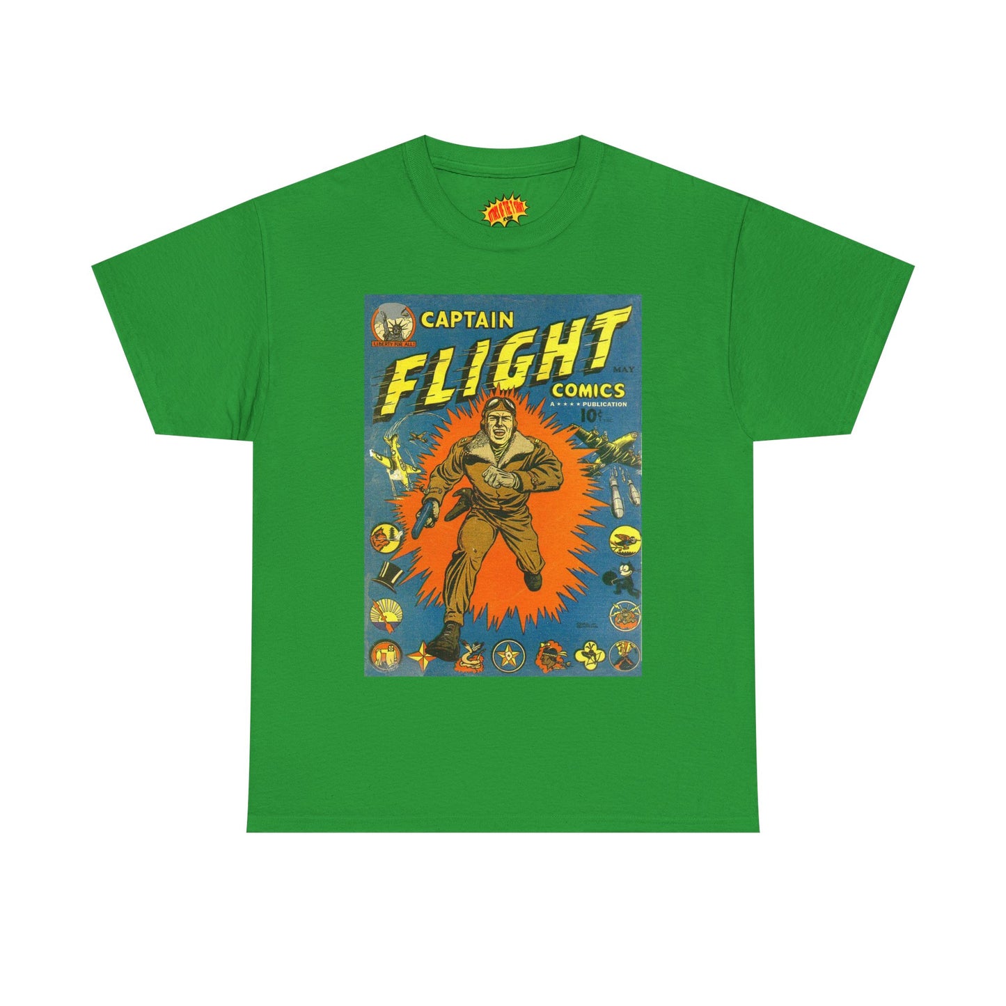 Captain Flight May Comic Tee Shirt *Multiple Colors*