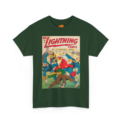 Lightning Comics Dec. Comic Tee Shirt