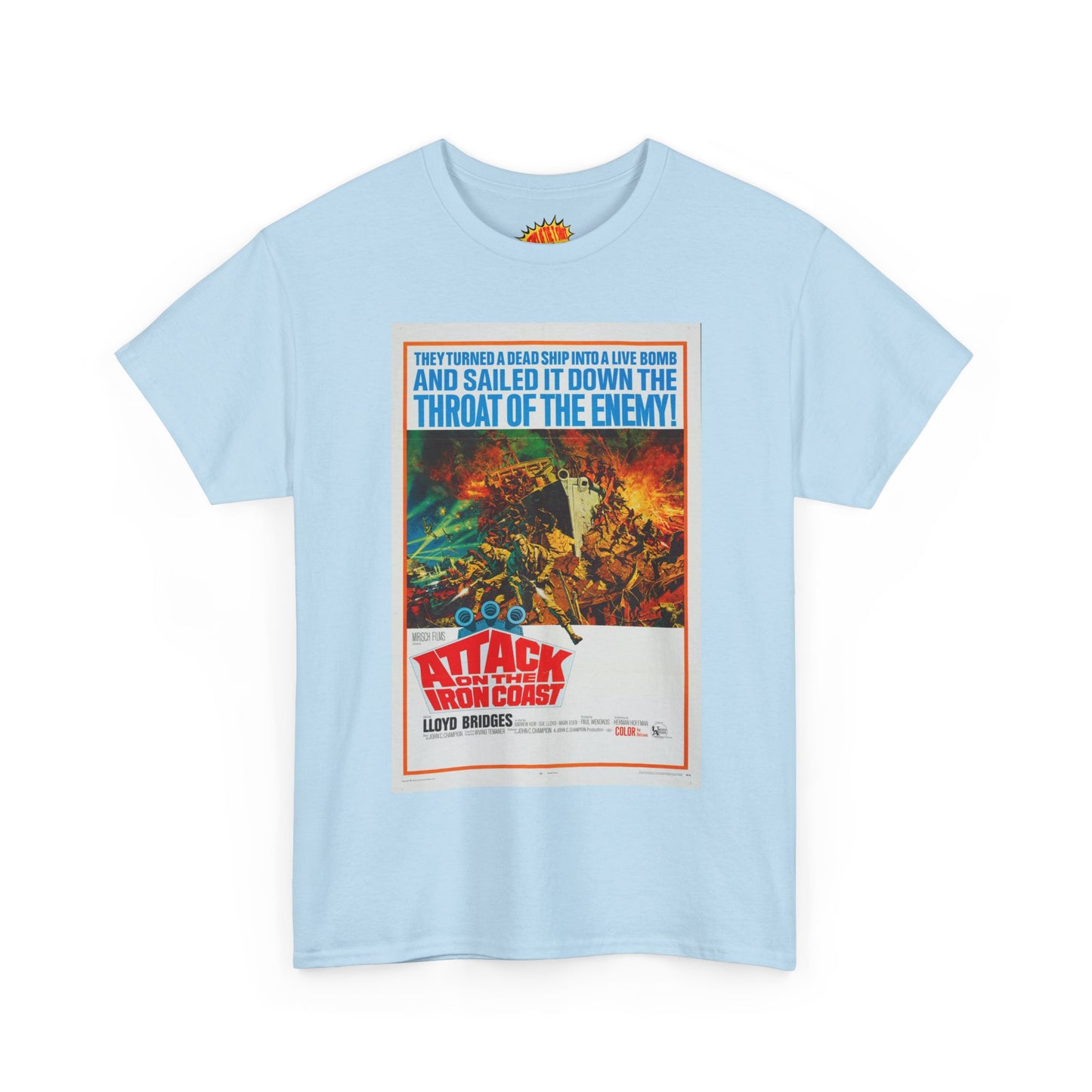 Attack on the Iron Coast Movie Poster T-Shirt *Multiple Colors*