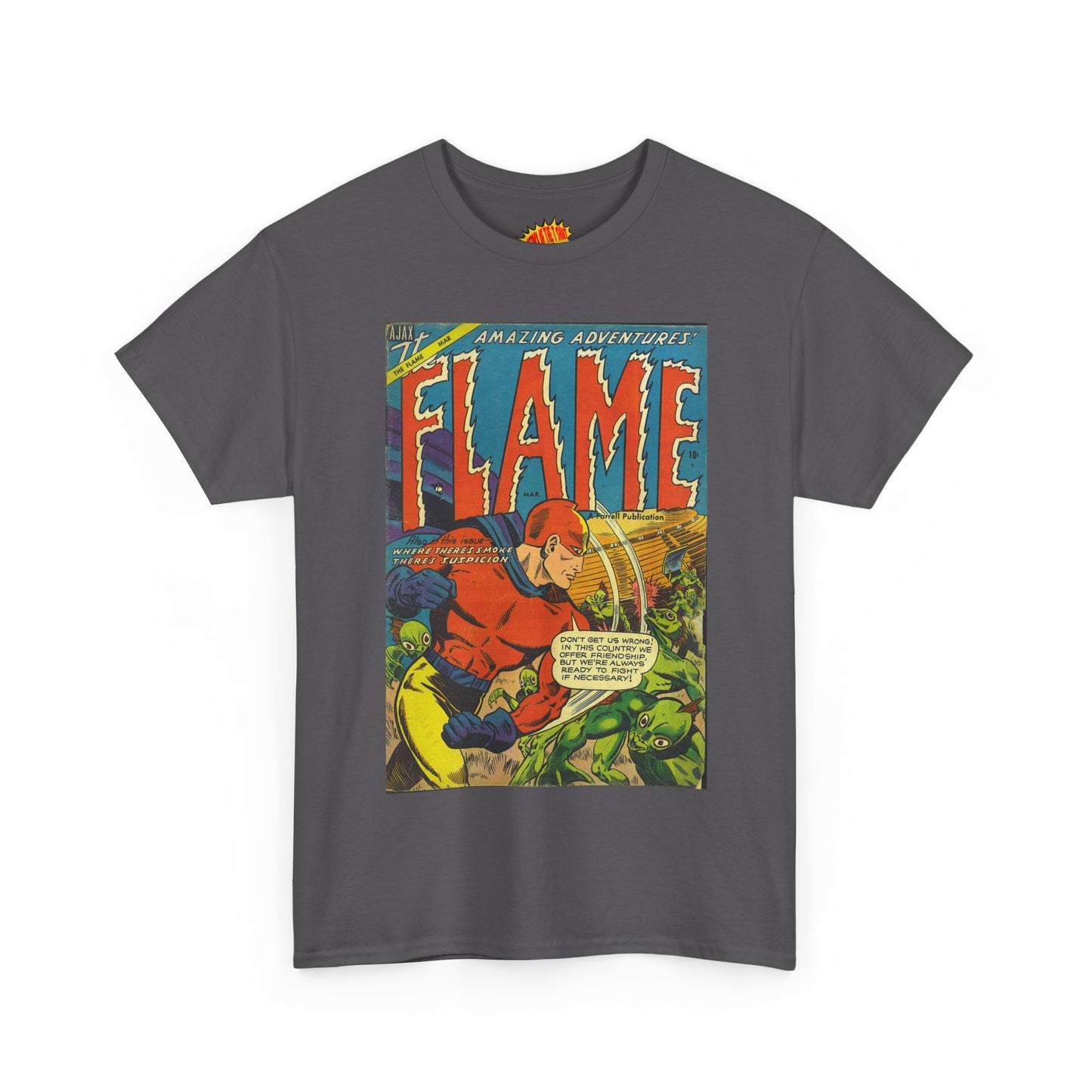 The Flame March Comic Tee Shirt *Multiple Colors*