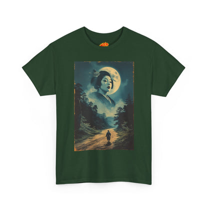 Traveller w/Full Moon Cloud Woman T-Shirt