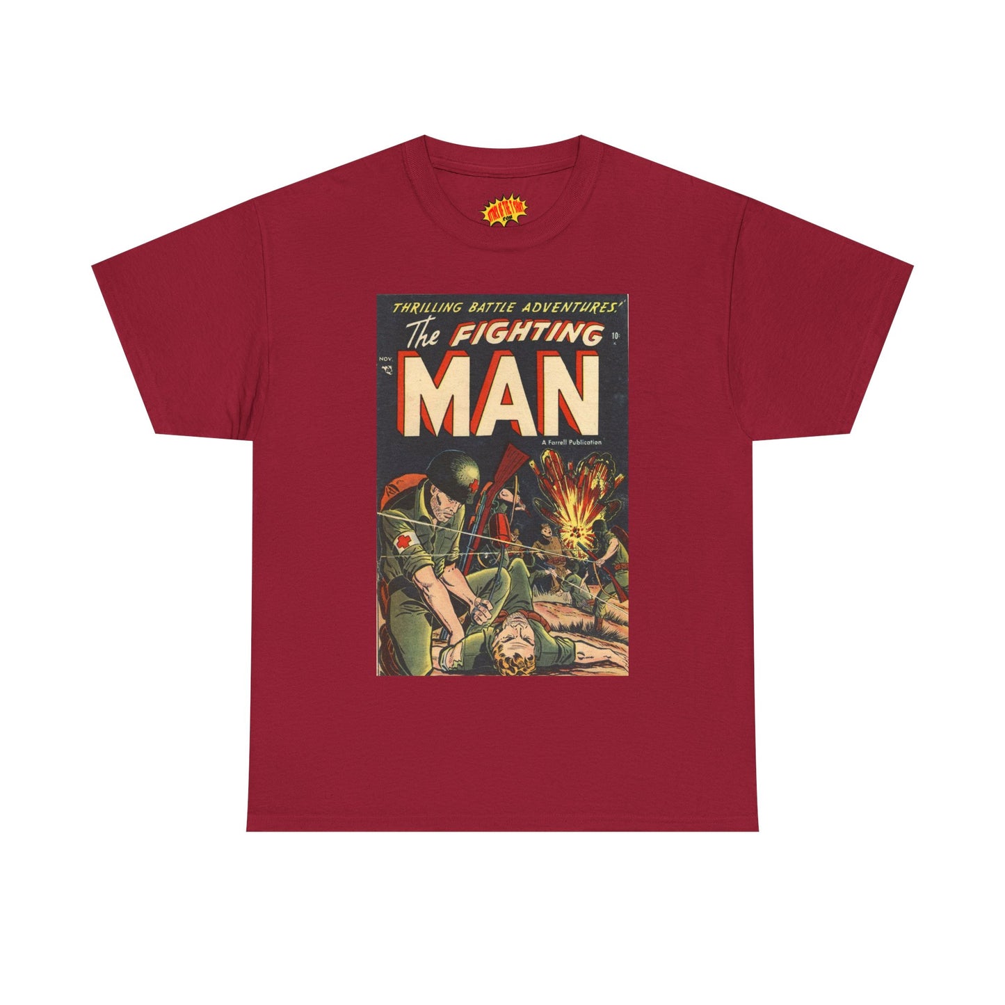 The Fighting Man November Comic Tee Shirt *Multiple Colors*