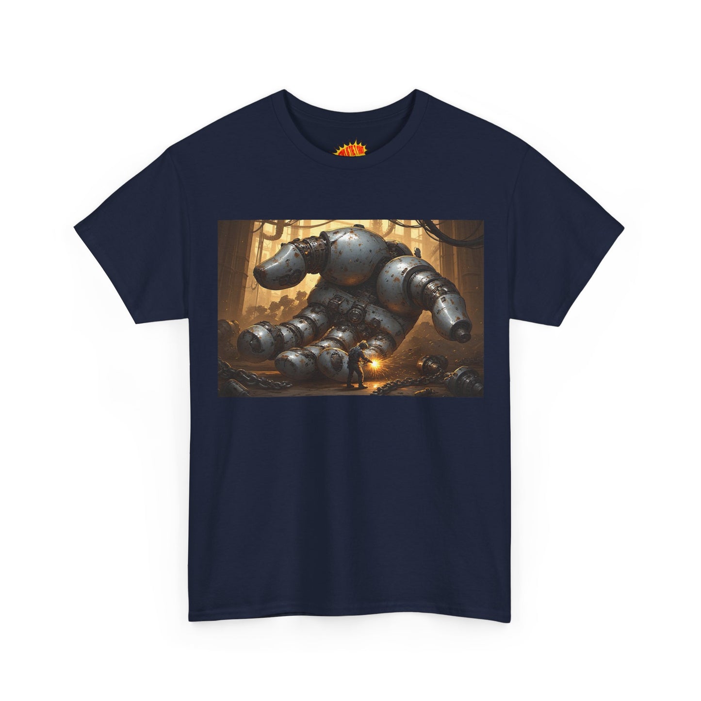 Anime Factory Welder w/Mech Hand T-Shirt *Multiple Colors*