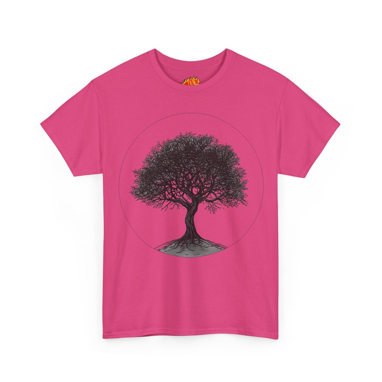 Circle Tree Sketch Drawing Graphic Art Tee Shirt *Multiple Colors*