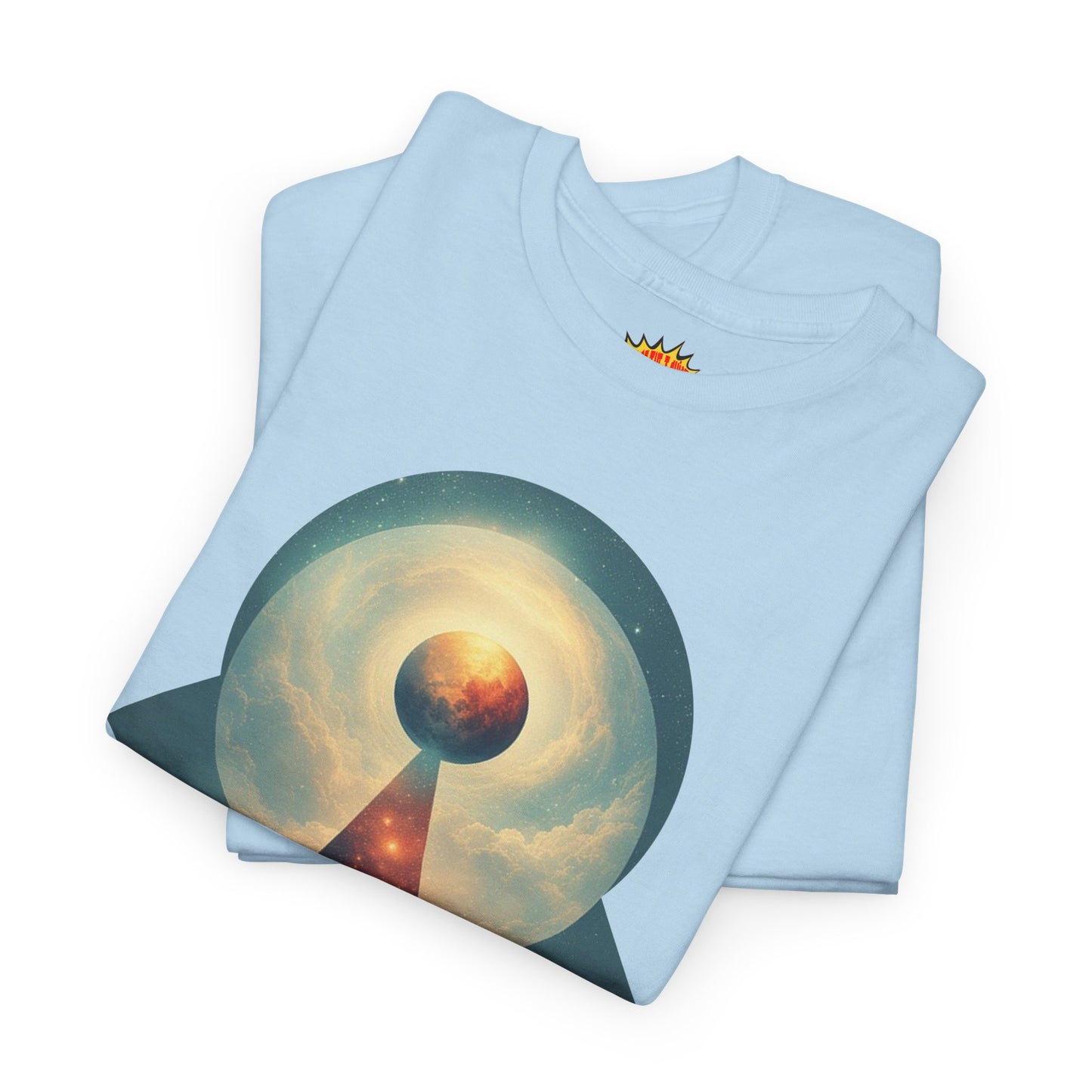 Geometric Galaxy Graphic Space Art Tee Shirt *Multiple Colors*