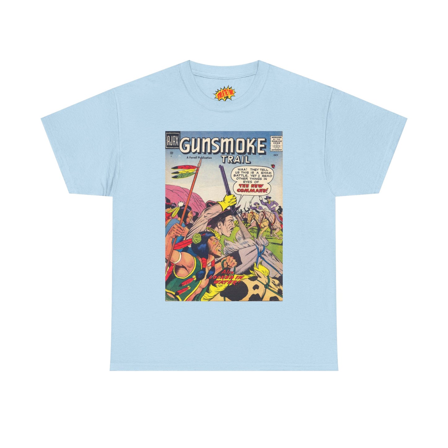 Gunsmoke Trail October Comic Tee Shirt *Multiple Colors*