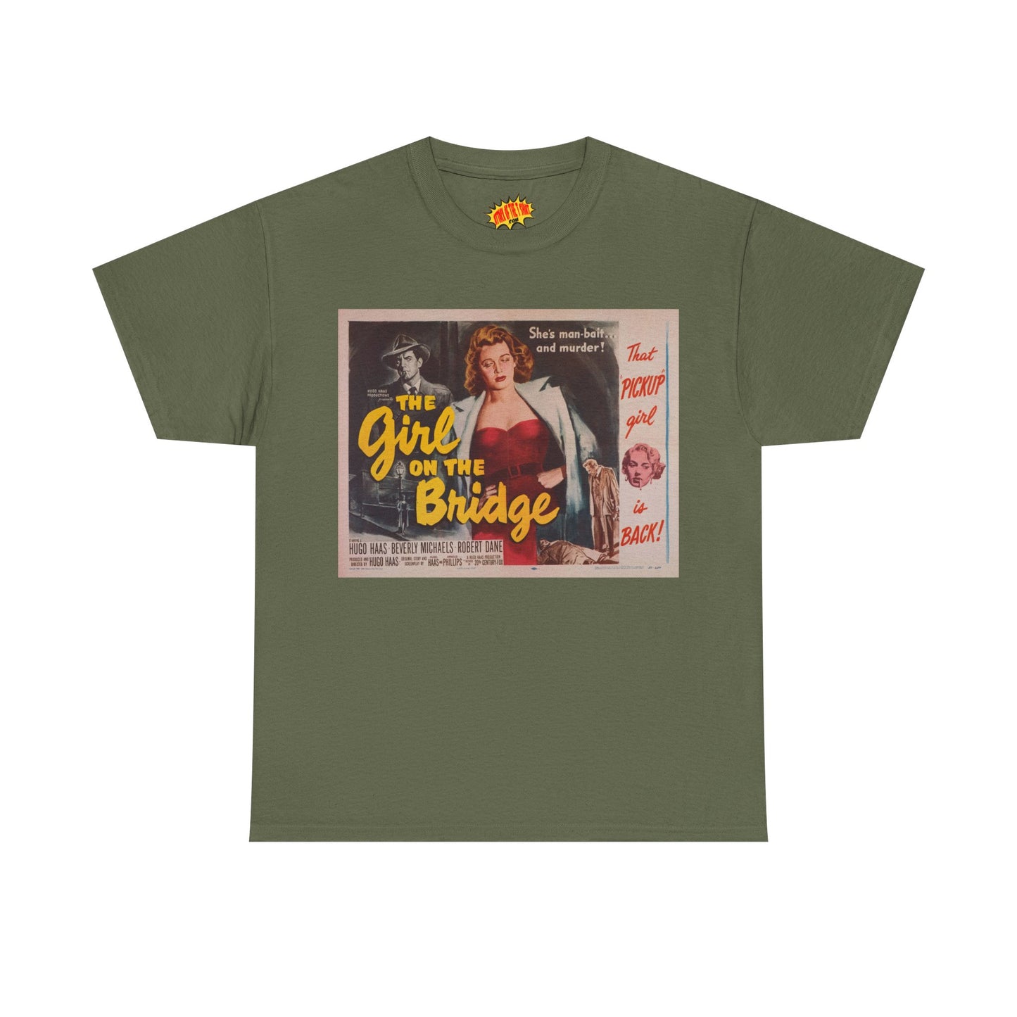 The Girl on the Bridge Movie Poster T-Shirt *Multiple Colors*