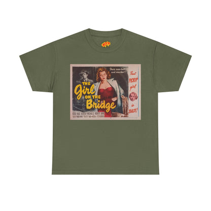 The Girl on the Bridge Movie Poster T-Shirt