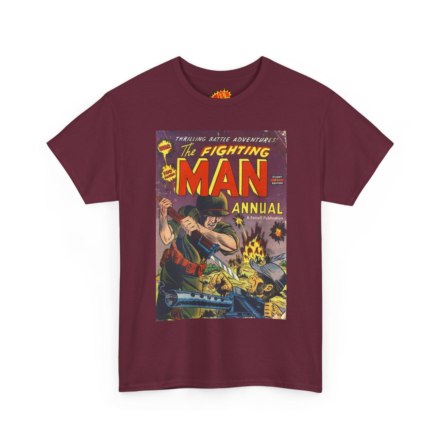 The Fighting Man Annual Comic Tee Shirt *Multiple Colors*