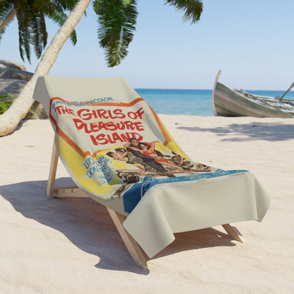 The Girls of Pleasure Island Beach Towel | Vintage Movie Poster Art Print Towel