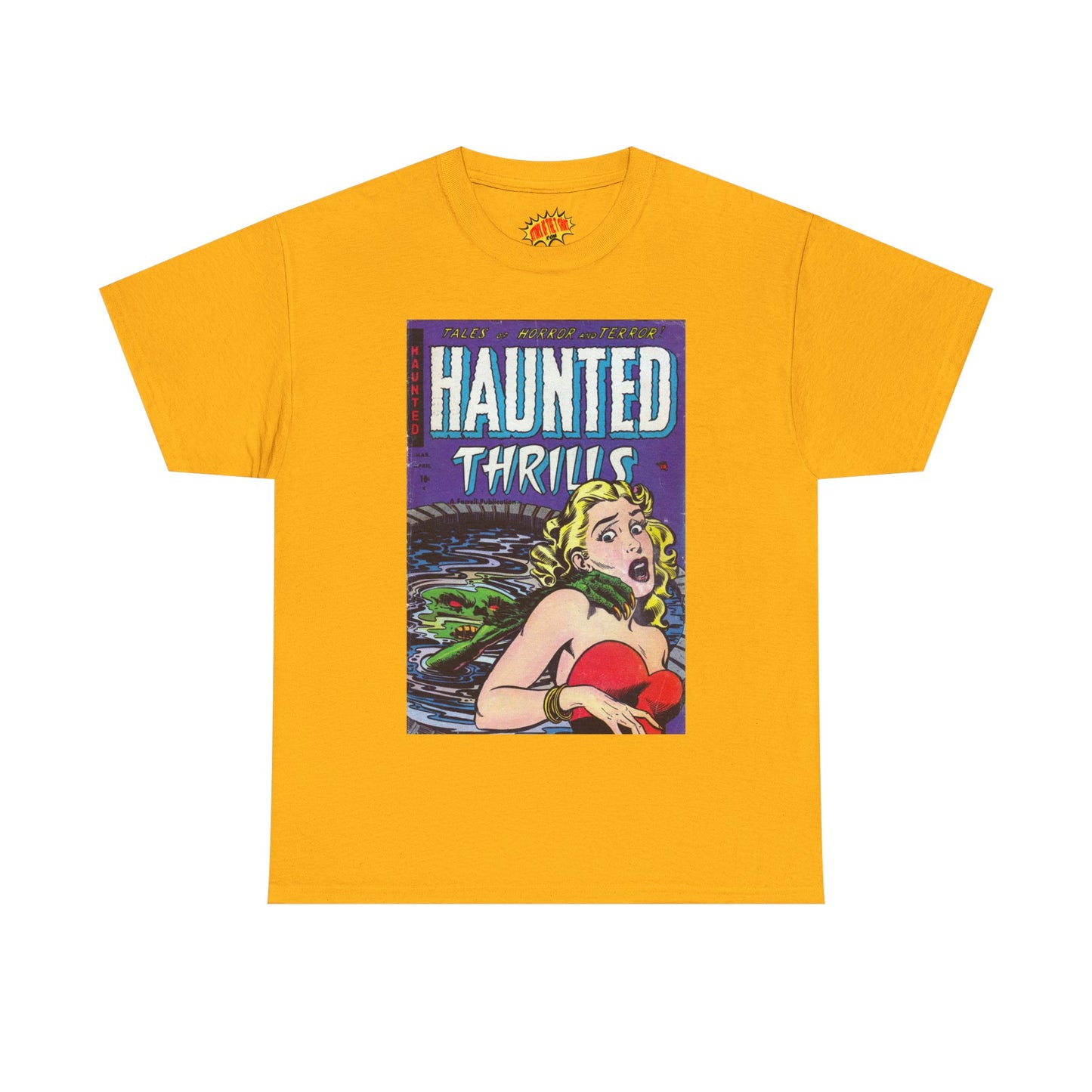 Haunted Thrills March - April Comic Tee Shirt *Multiple Colors*