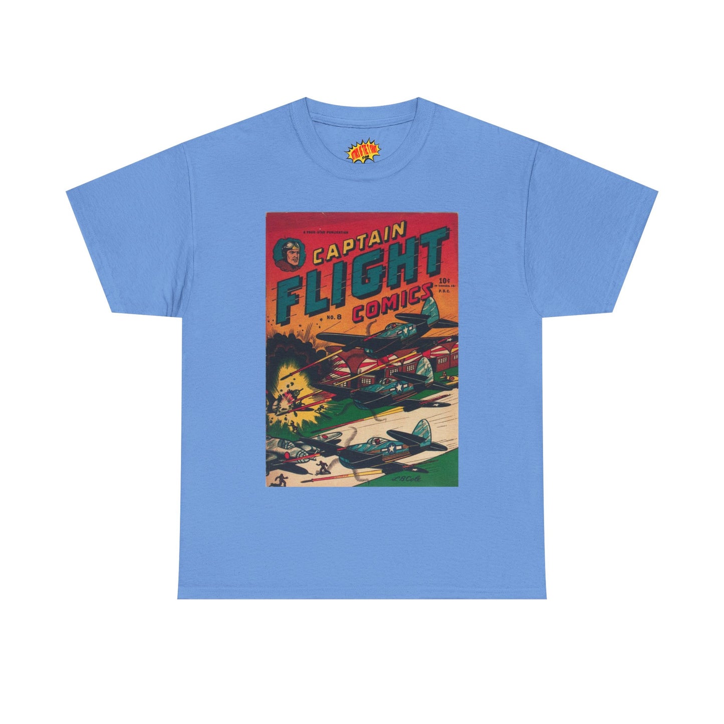 Captain Flight No. 8 Comic Tee Shirt *Multiple Colors*