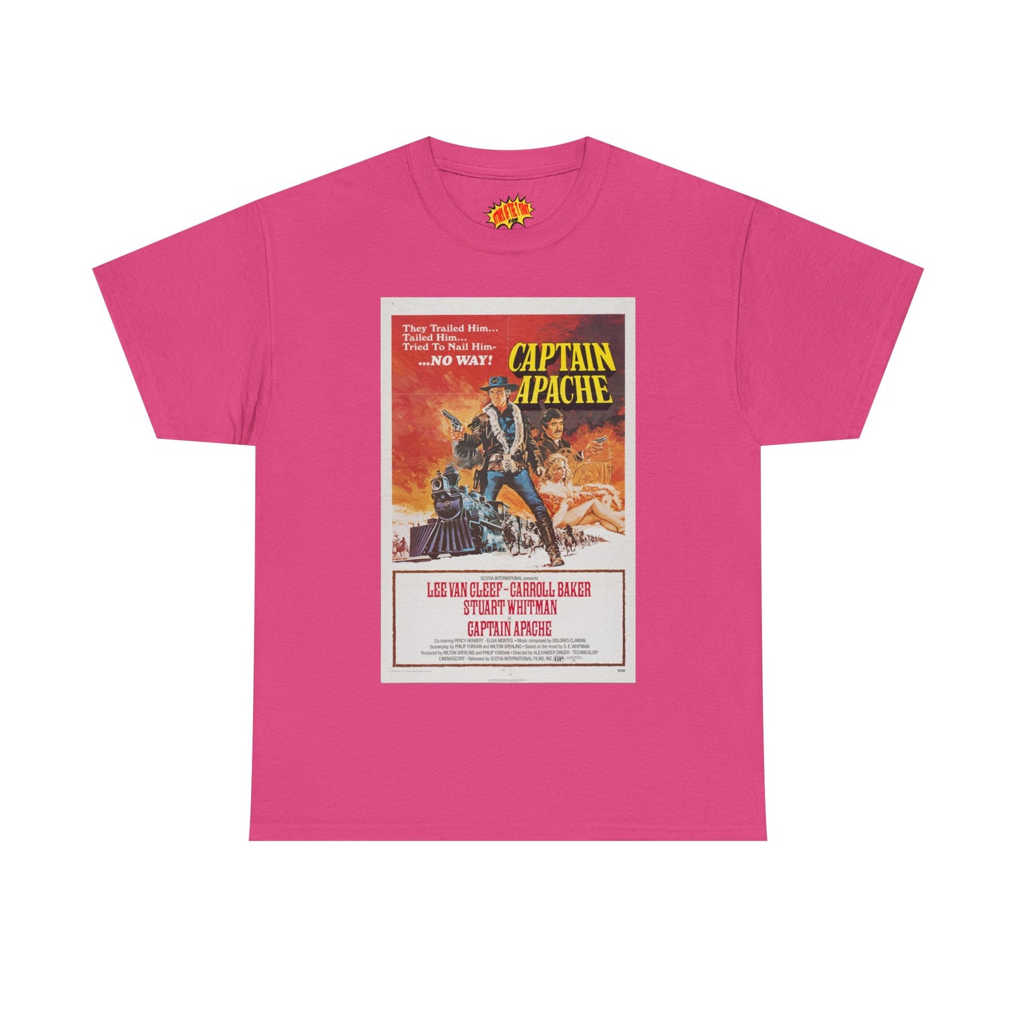Captain Apache Movie Poster T-Shirt *Multiple Colors*