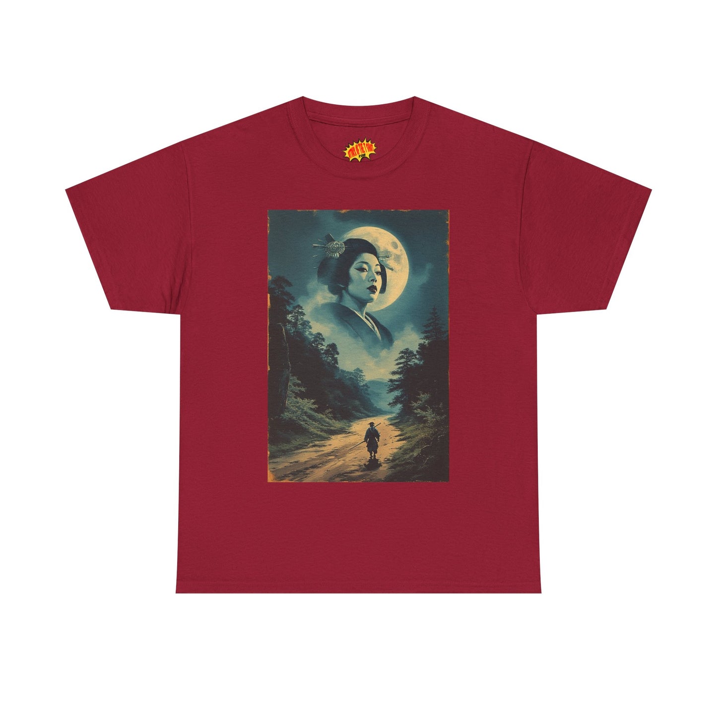 Traveller w/Full Moon Cloud Woman T-Shirt *Multiple Colors*