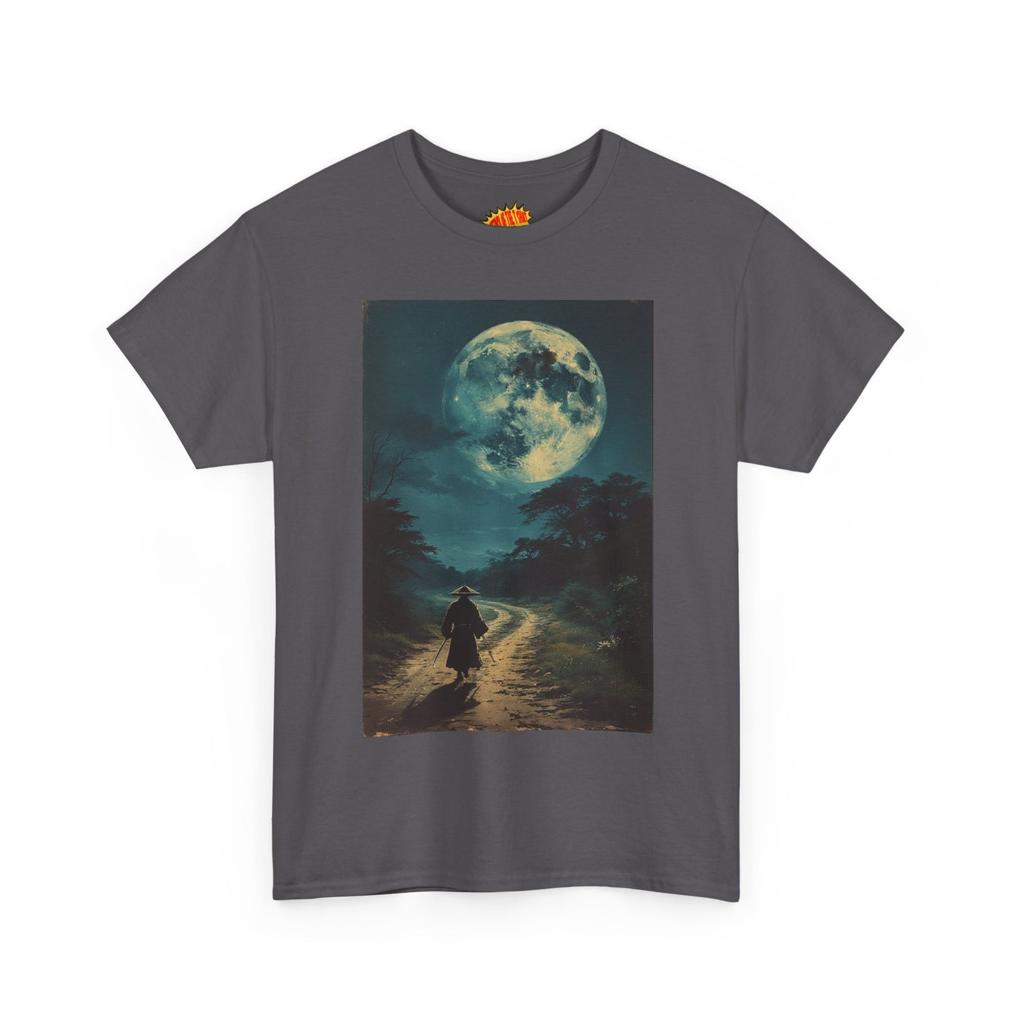Walking Samurai w/Full Moon T-Shirt *Multiple Colors*