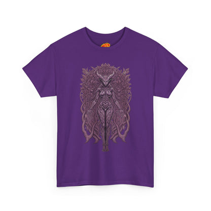 Violet Dryad Heavy Cotton Forest Dweller Tee Shirt