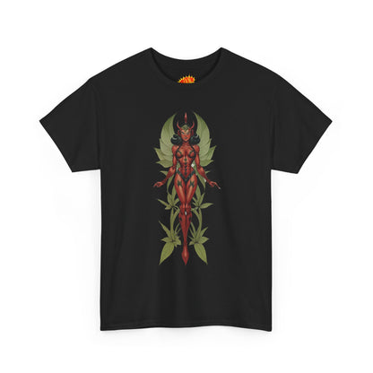 Flower Succubus Woman Fantasy Nature T-Shirt