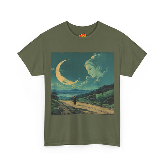 Vintage Anime Style Cloud Woman T-Shirt *Multiple Colors*