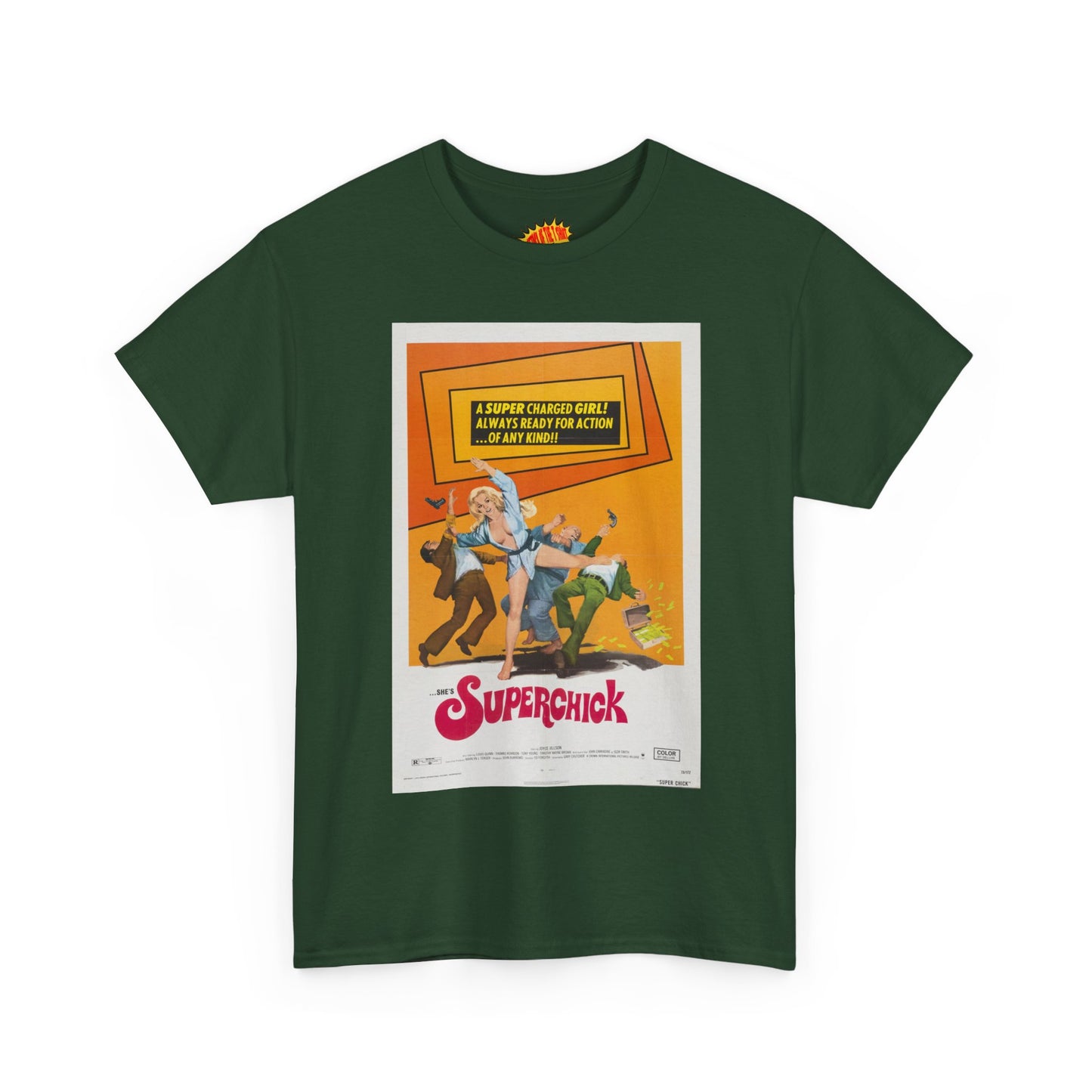 Superchick Movie Poster T-Shirt *Multiple Colors*