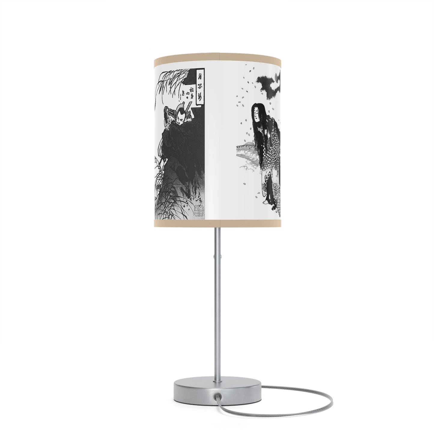 Japanese Woodcut Lamp