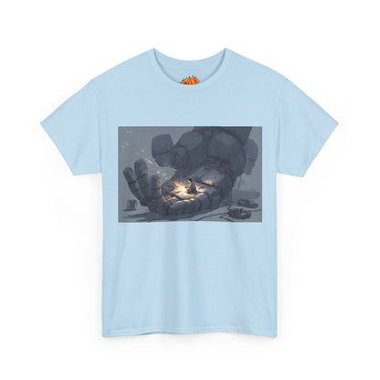 Anime Robot Mech Hand Welder Scene T-Shirt