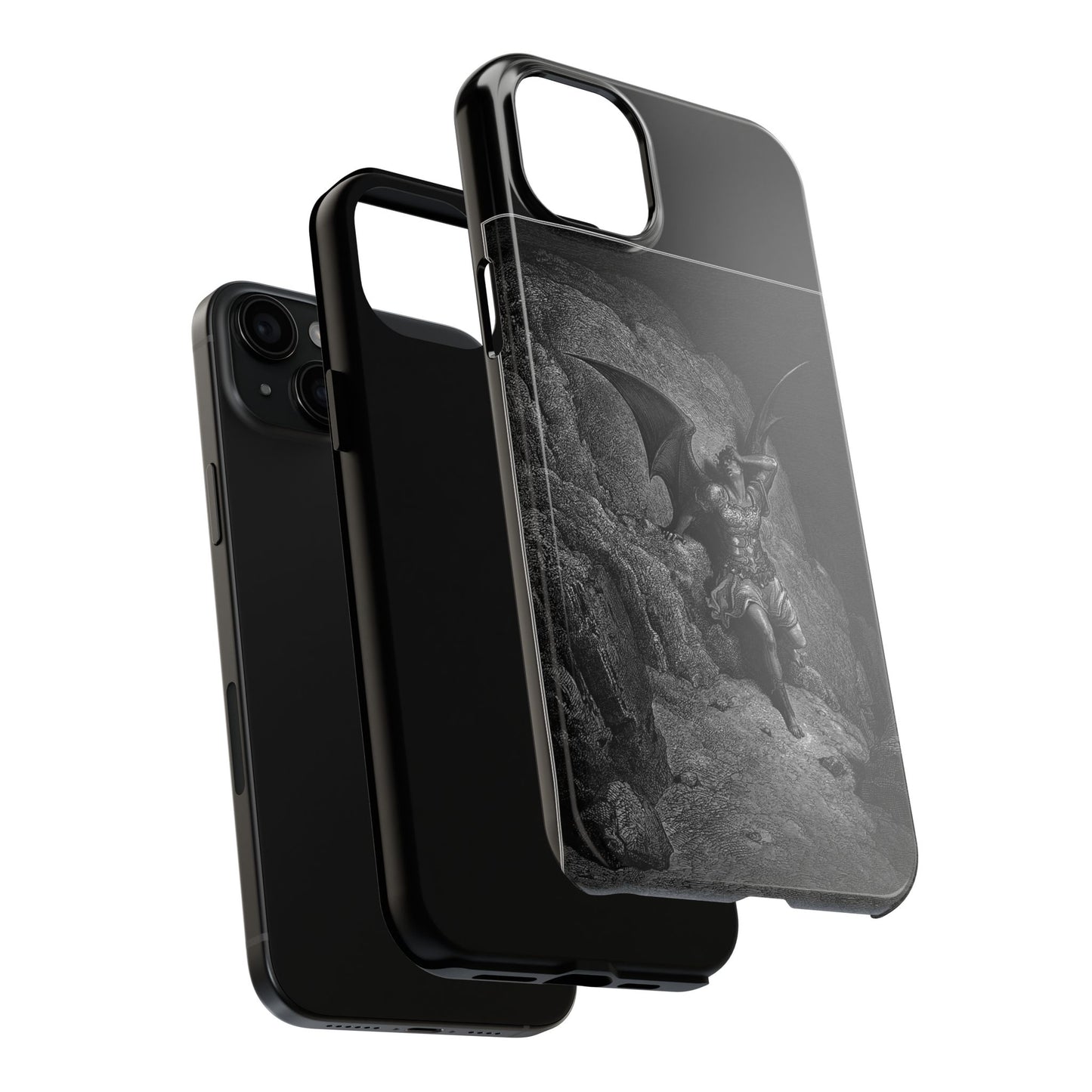Lucifer by Gustave Dore iPhone Case *Many Sizes Available*